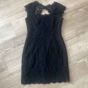 Mini black cocktail dress worn once.